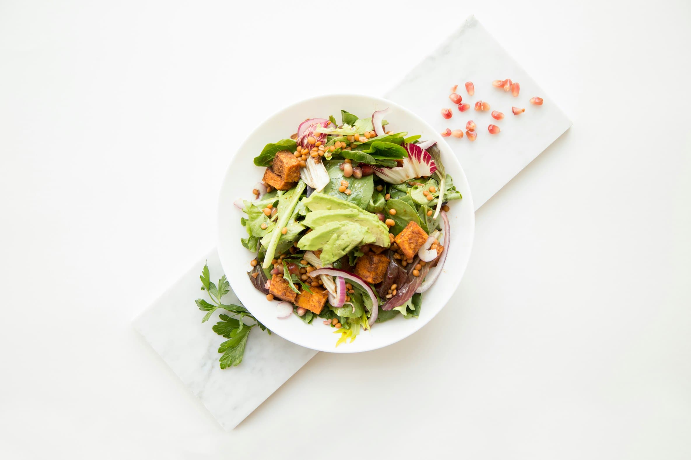 A beautifully plated Mother Verde dish